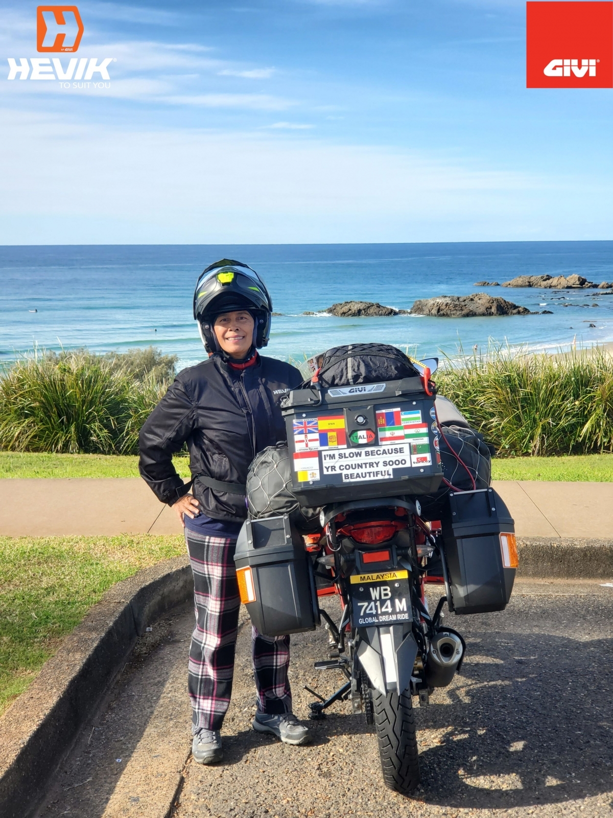 ANITA YUSOF – A WOMAN RIDING ACROSS THE WORLD