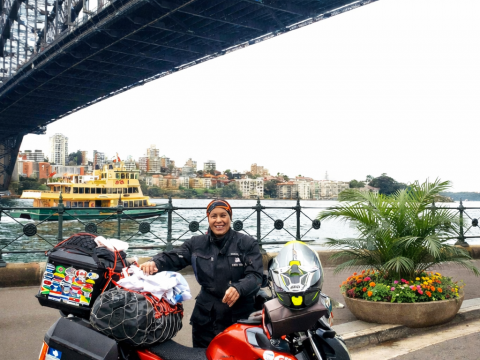 CROSSING AUSTRALIA WITH ANITA YUSOF