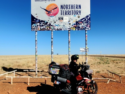 CROSSING AUSTRALIA WITH ANITA YUSOF