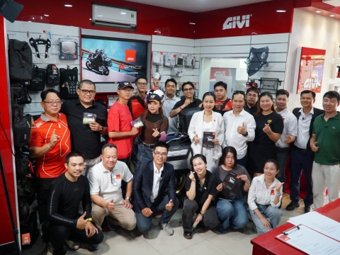 GIVI XSPACE ASIA LAUNCH 