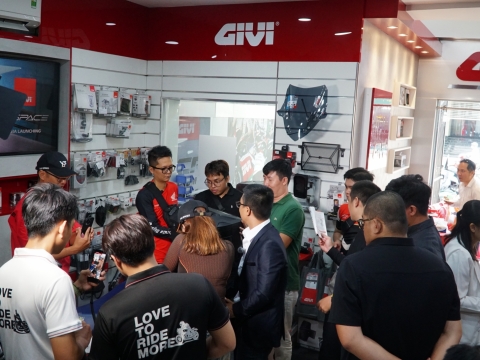 GIVI XSPACE ASIA LAUNCH 