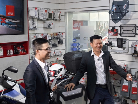 GIVI XSPACE ASIA LAUNCH 