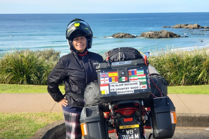 ANITA YUSOF – A WOMAN RIDING ACROSS THE WORLD 