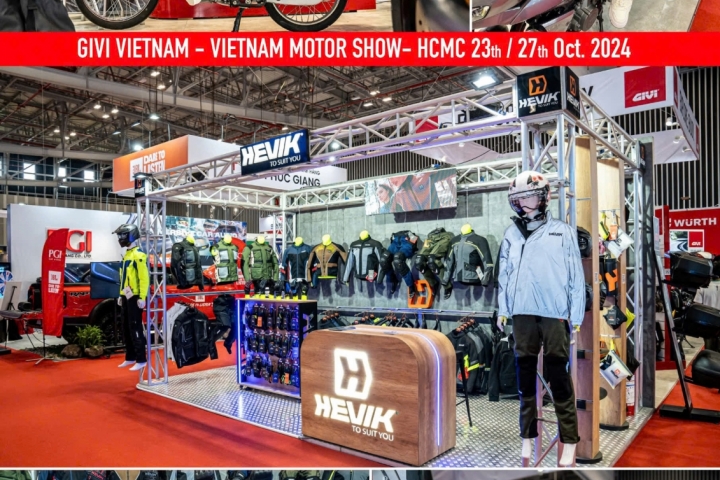 GIVI VIỆT NAM TẠI VIETNAM MOTOR SHOW 2024