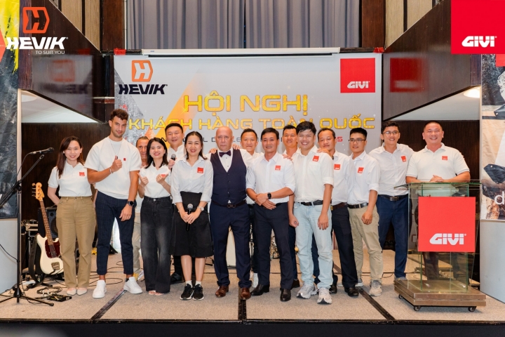 Hội nghị Khách hàng GIVI Việt Nam 2025: Cùng bứt phá để chinh phục những mục tiêu cao hơn
